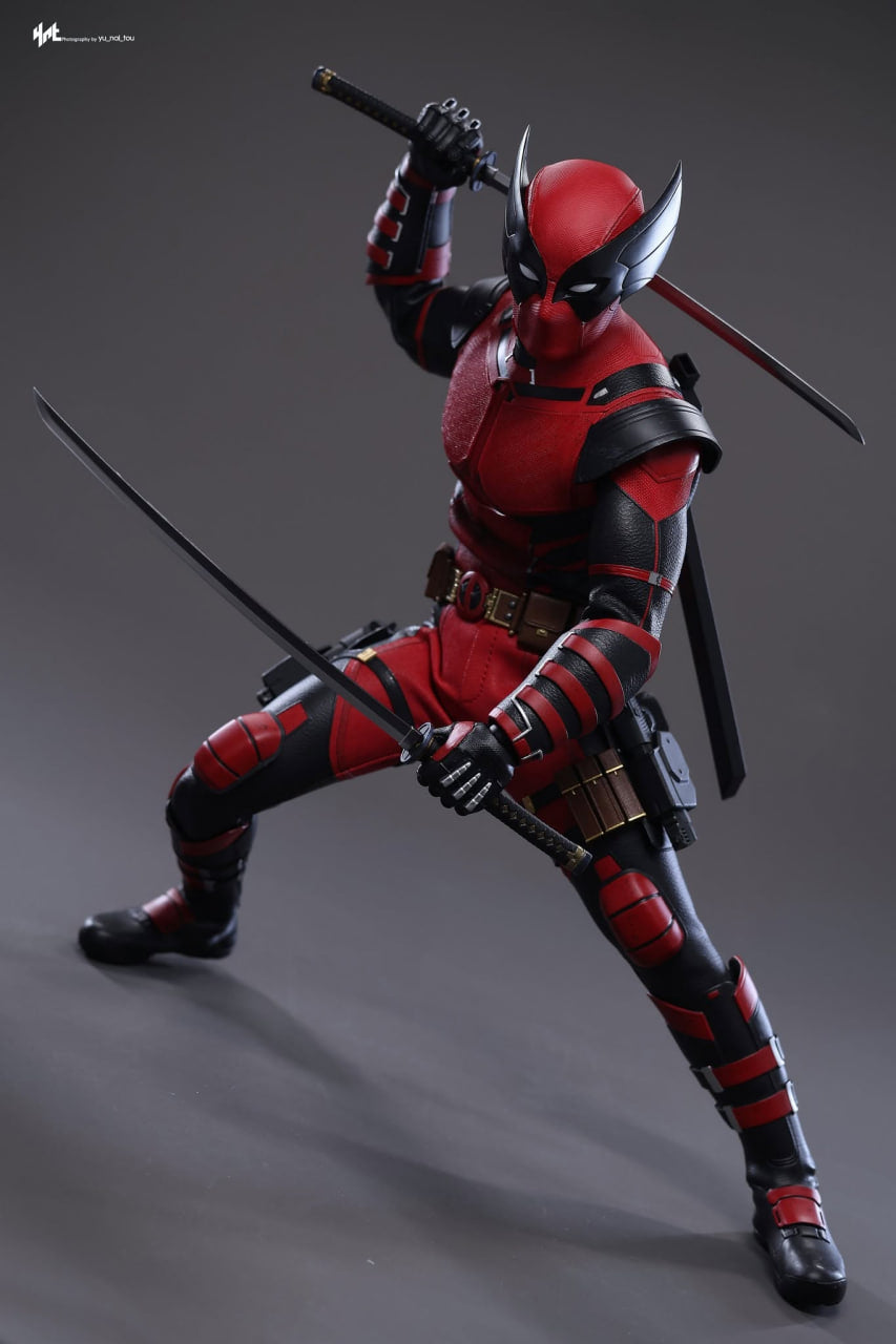 🔥Hot toys MMS857 DEADPOOL & WOLVERINE WOLVERINEPOOL [HOT TOYS EXCLUSIVE] 1/6TH SCALE COLLECTIBLE FIGURE