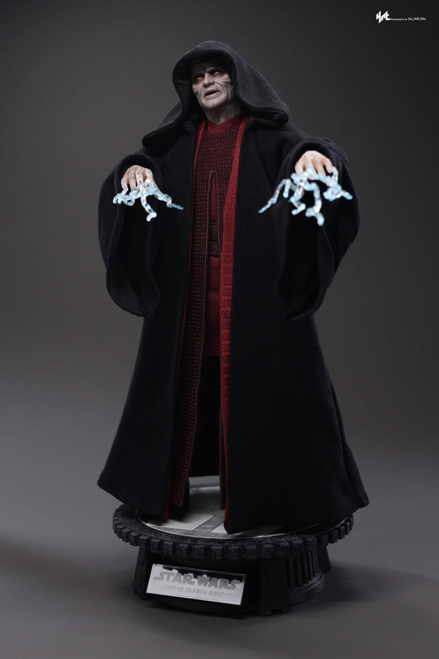 READY🔥Hot Toys MMS805 Star Wars: Episode III Revenge of the Sith 1/6 Palpatine (Darth Sidious) Collectible Figure