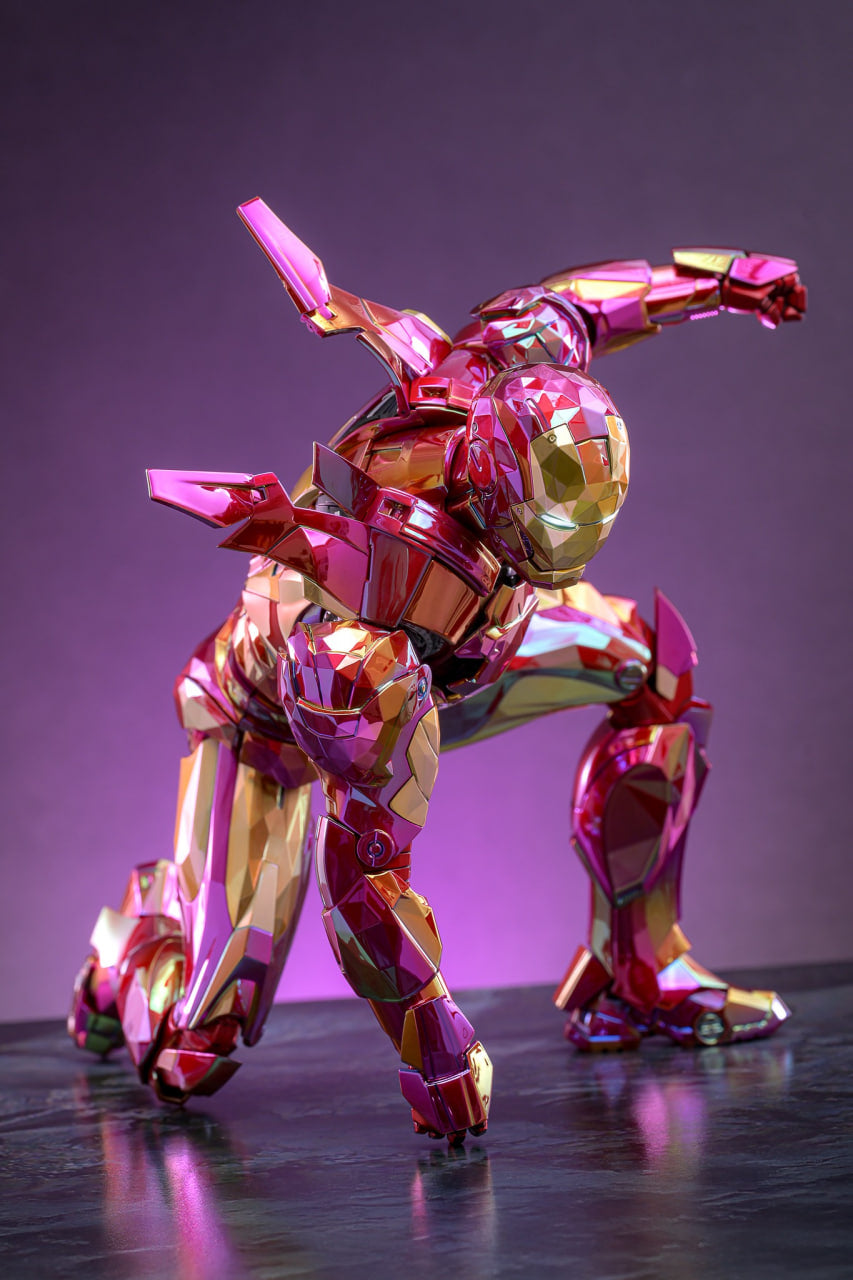 🔥Hot Toys MMS792D70 Iron Man 2: 1/6th scale Iron Man Mark IV (Fractal Armor) Collectible Figure Limited Edition [Hot Toys Exclusive]