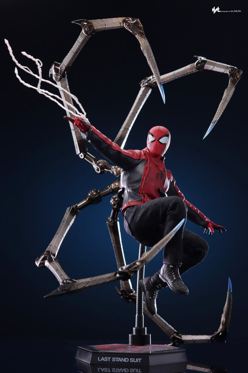READY🔥Hot Toys VGM71 Marvel's Spider-Man 2 1/6th scale Peter Parker (Last Stand Suit) Collectible Figure [Hot Toys Exclusive]