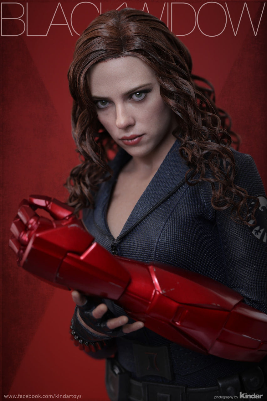 READY🔥Hot Toys MMS757AEB MMS757AE Marvel Iron Man 2 Black Widow (Artisan Edition) 1/6th scale Collectible Figure