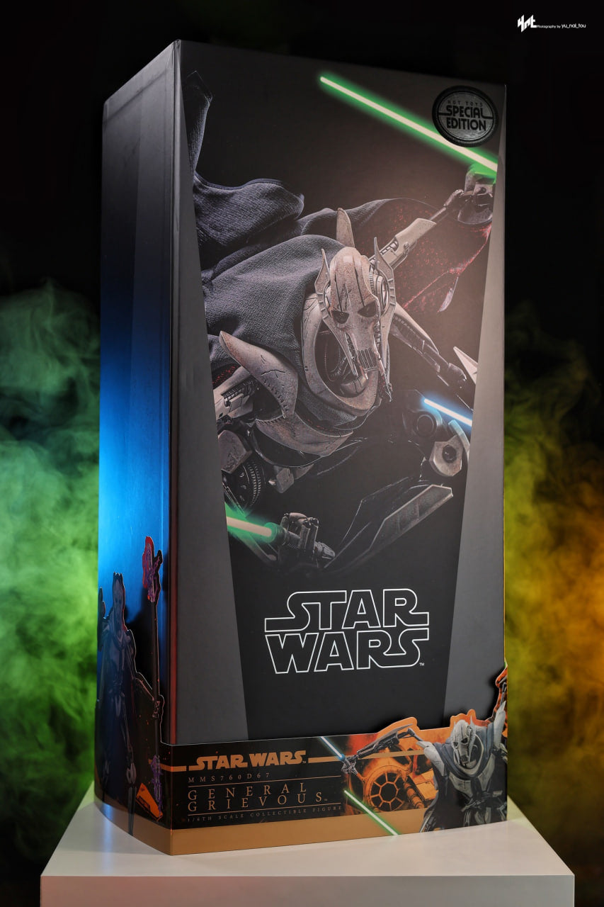 🔥Hot Toys MMS760D67B Star Wars Episode III Revenge of the Sith General Grievous 1/6 Scale Collectible Figure Special Edition