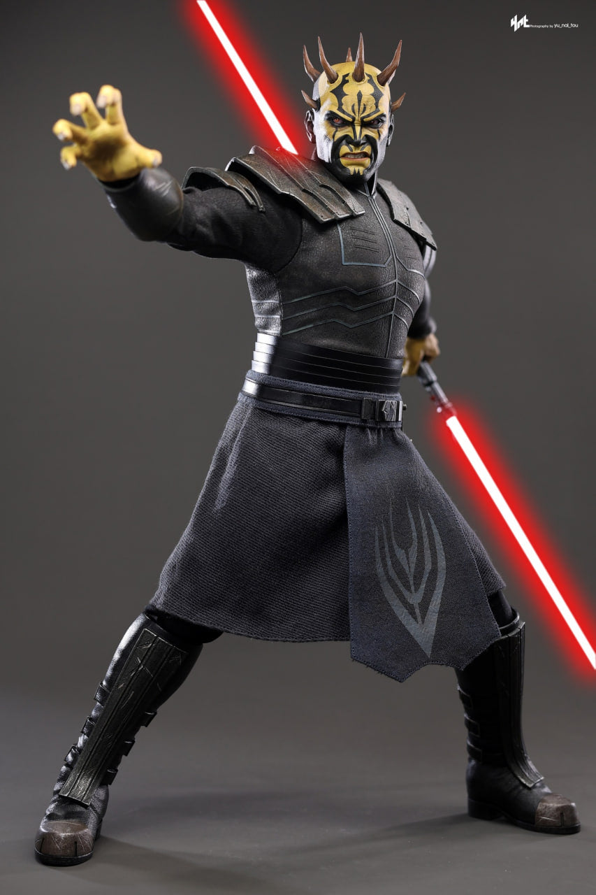 READY🔥Hot Toys TMS136 Star Wars The Clone Wars Savage Opress 1/6 Scale Collectible Figure