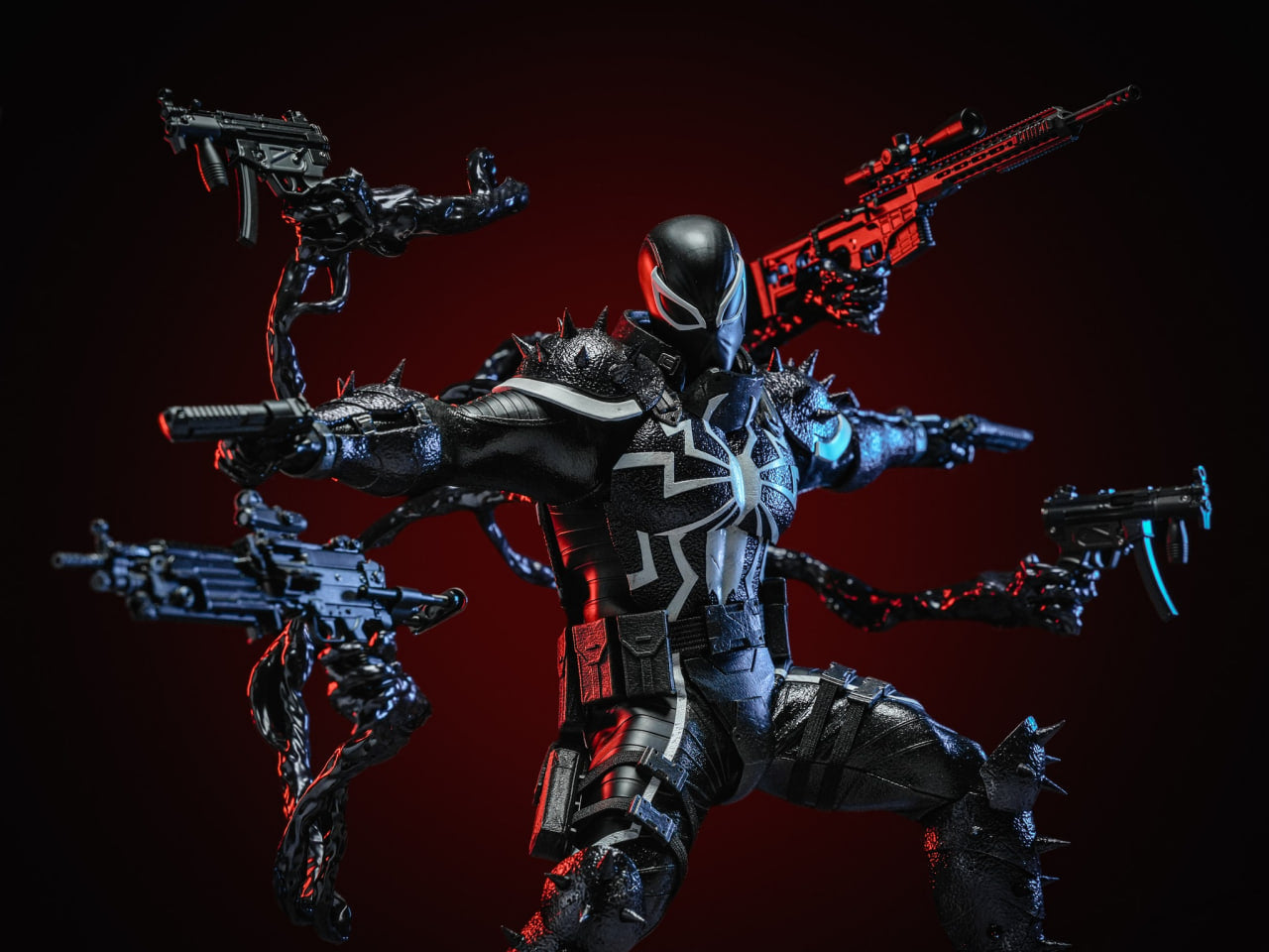 READY🔥Hot Toys CMS025 Marvel Comics 1/6th scale Agent Venom Collectible Figure