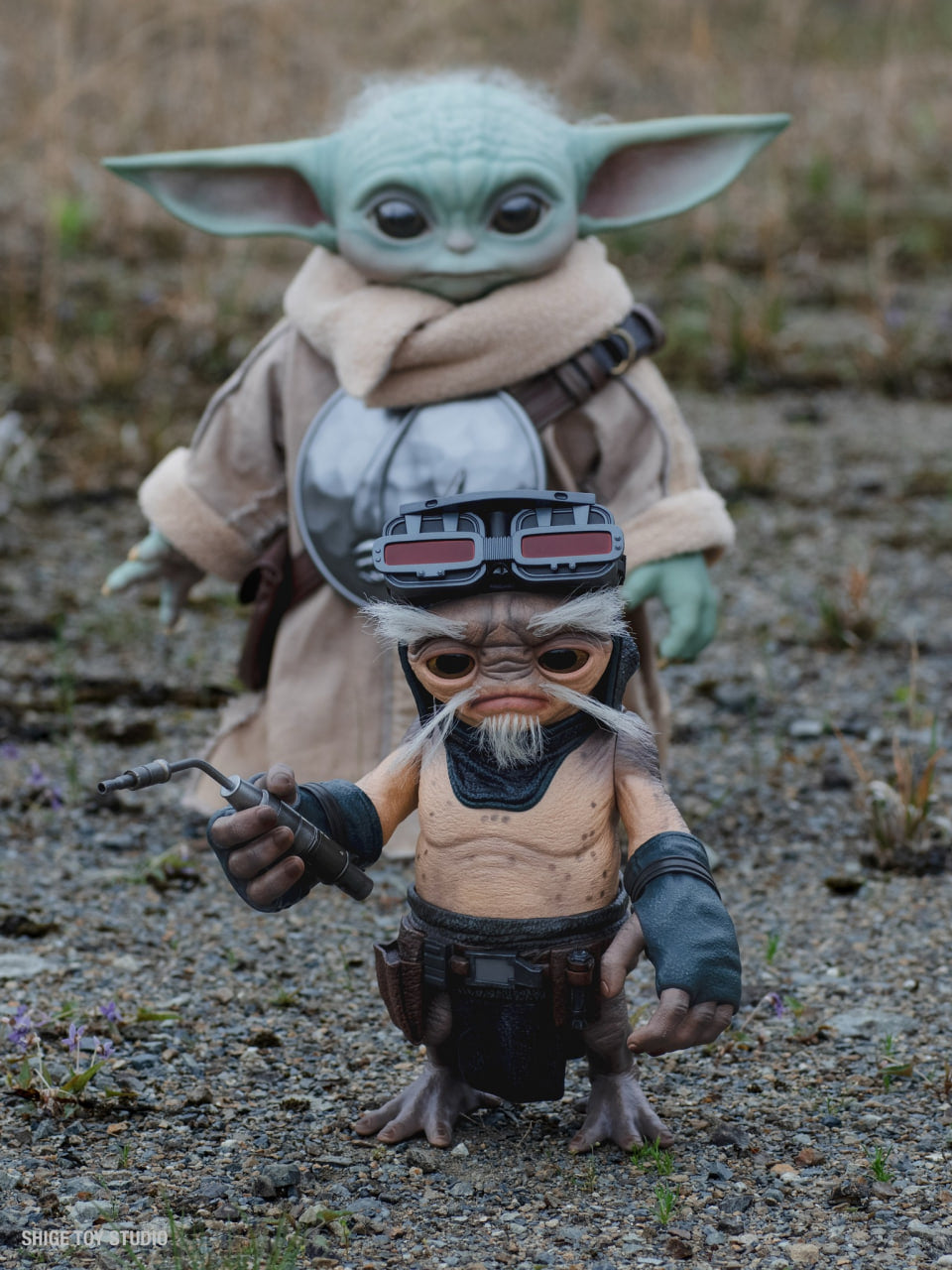 🔥Hot Toys LMS017 Star Wars: The Mandalorian & Grogu - Anzellan Droidsmith Life-Size Collectible Figure