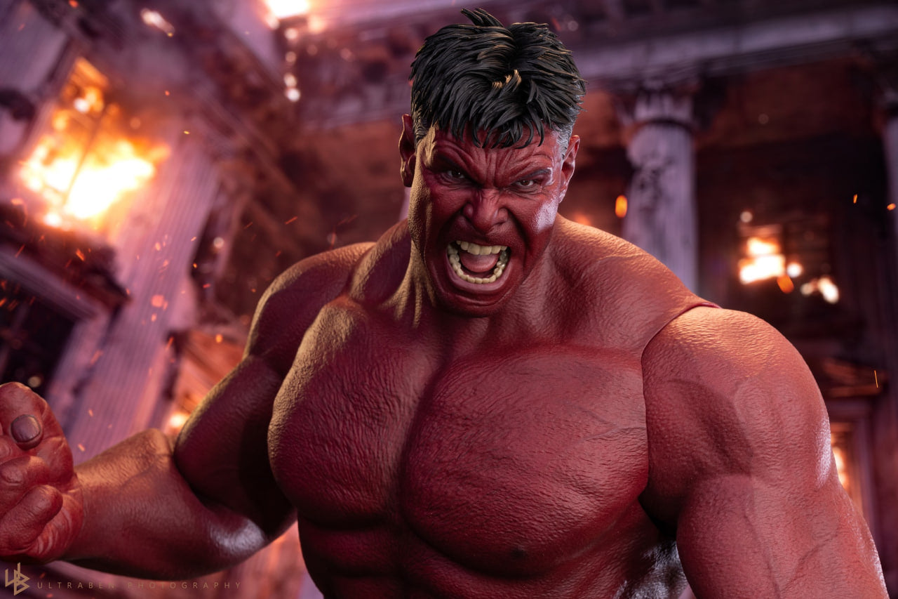 READY🔥Hot Toys MMS797 Captain America: Brave New World 1/6th scale Red Hulk Collectible Figure