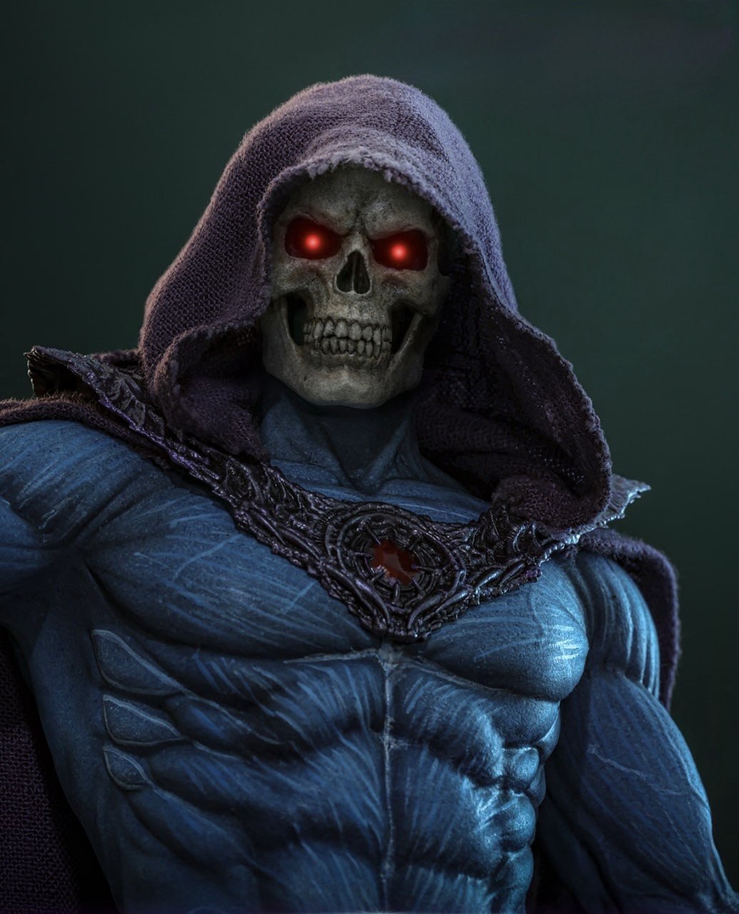 Preorder🔥Hot Toys MMS889 Masters of the Universe Skeletor 1/6th scale Collectible Figure