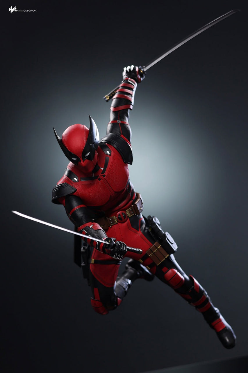 🔥Hot toys MMS857 DEADPOOL & WOLVERINE WOLVERINEPOOL [HOT TOYS EXCLUSIVE] 1/6TH SCALE COLLECTIBLE FIGURE