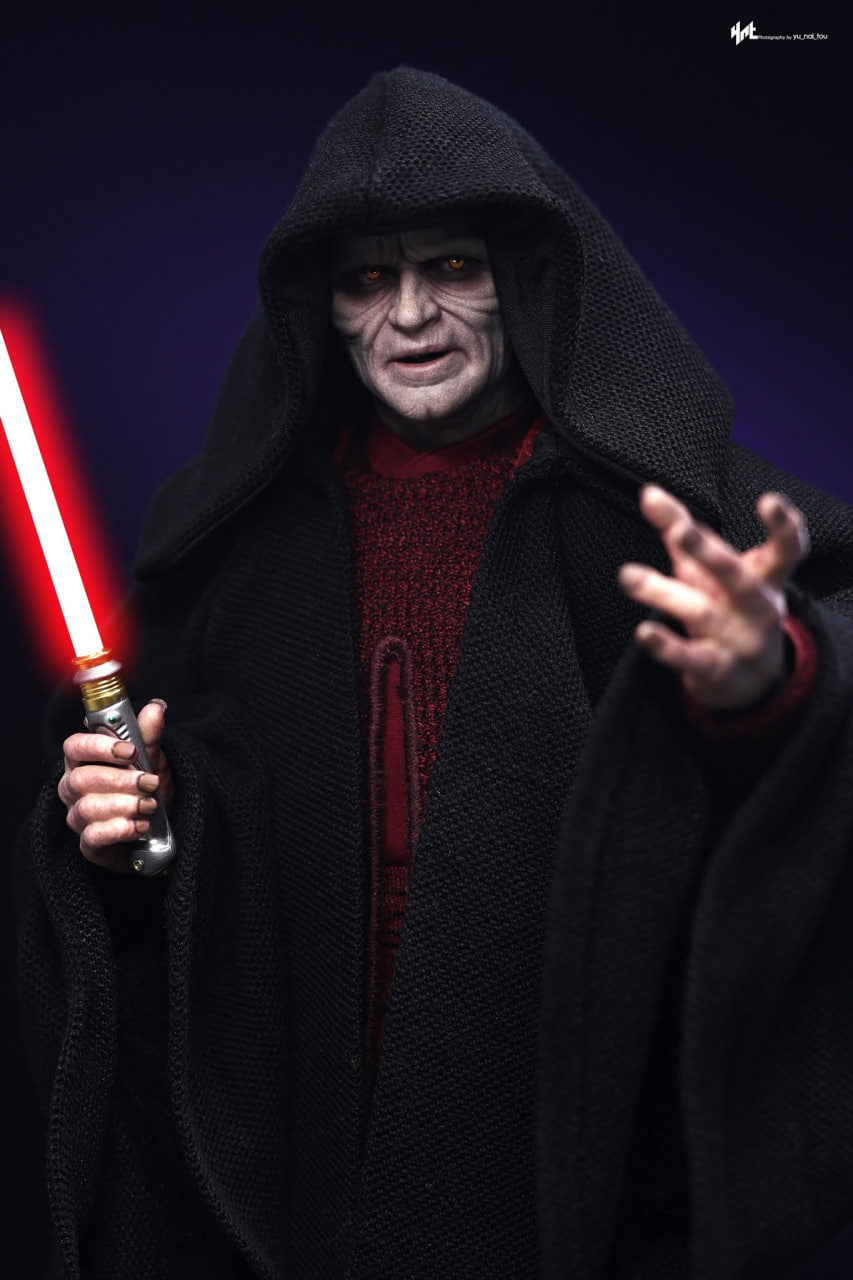READY🔥Hot Toys MMS805 Star Wars: Episode III Revenge of the Sith 1/6 Palpatine (Darth Sidious) Collectible Figure