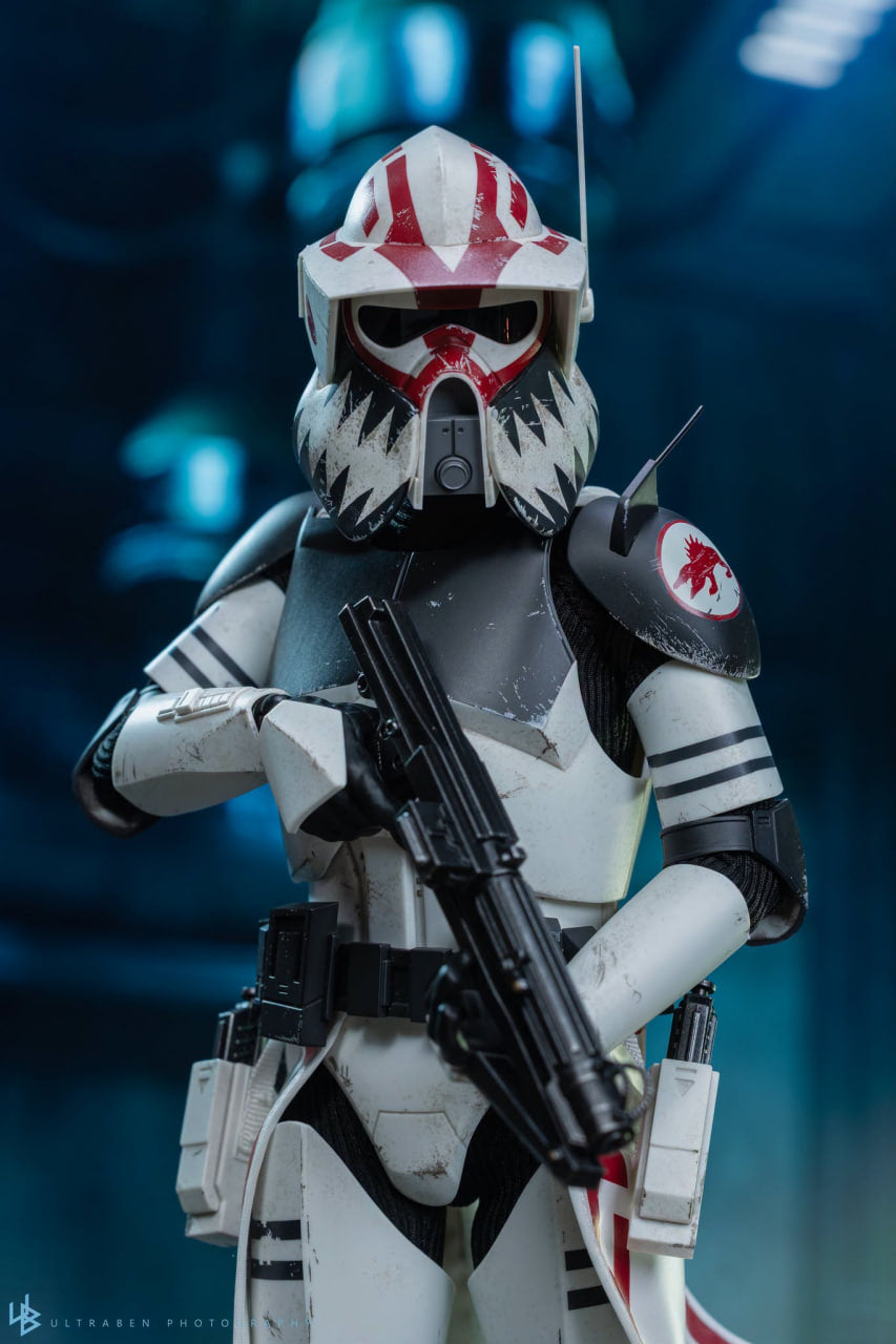 🔥Hot Toys TMS167 Star Wars: The Clone Wars - Sergeant Hound 1/6th Scale Collectible Figure