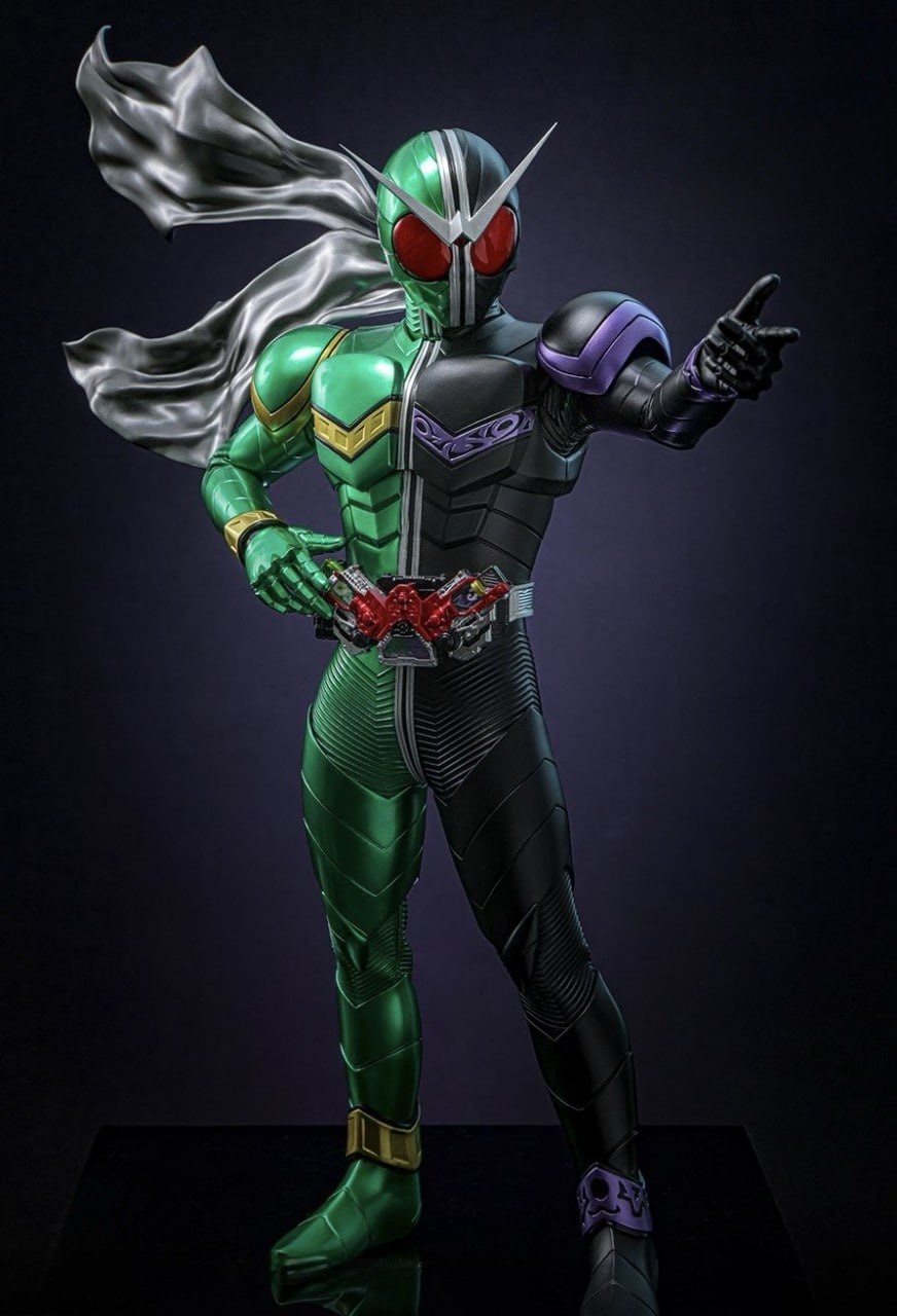 Preorder🔥Hot Toys TMS195B Kamen Rider W Kamen Rider W 1/6th scale Special Edition