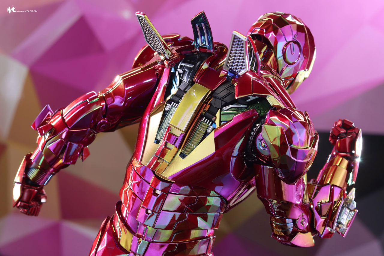 🔥Hot Toys MMS792D70 Iron Man 2: 1/6th scale Iron Man Mark IV (Fractal Armor) Collectible Figure Limited Edition [Hot Toys Exclusive]