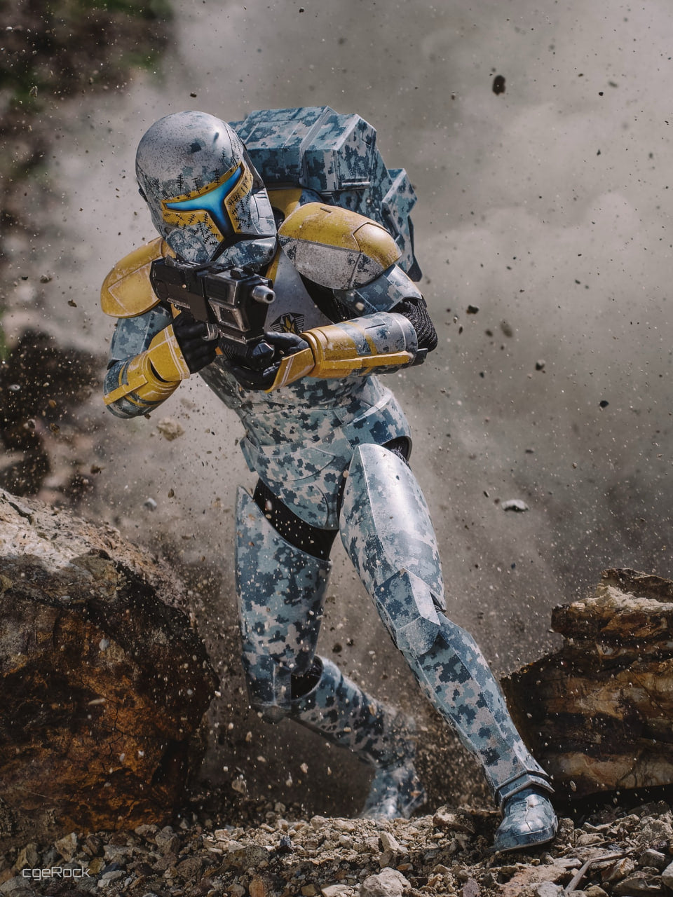 READY🔥Hot Toys TMS155 Star Wars The Clone Wars Clone Commando Gregor [Hot Toys Exclusive] 1/6th scale Collectible Figure