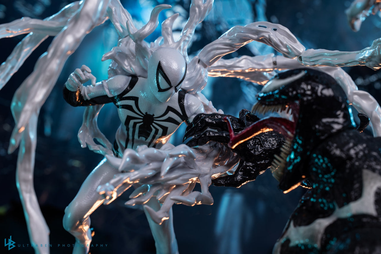 READY🔥Hot Toys VGM69 Marvel Spider-Man 2 Spiderman 1/6th scale Peter Parker (Anti-Venom Suit) Collectible Figure