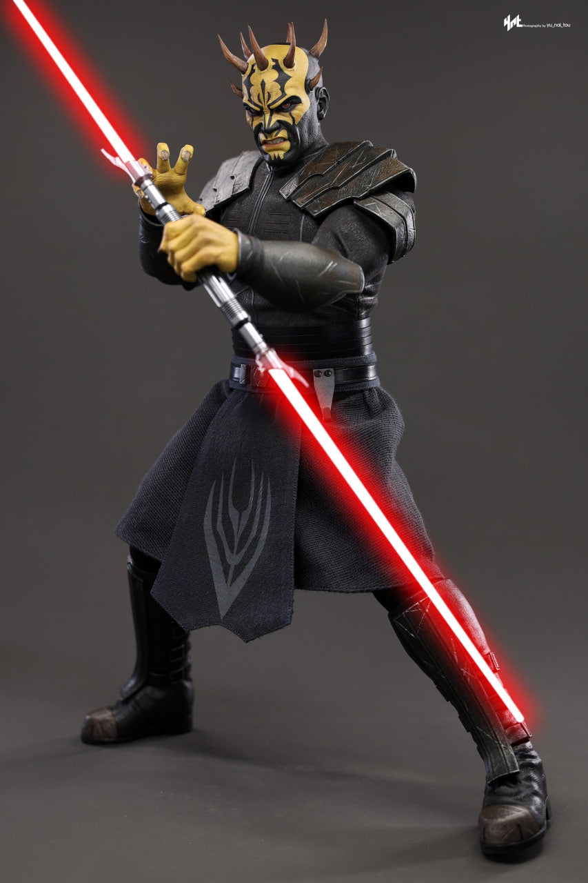 READY🔥Hot Toys TMS136 Star Wars The Clone Wars Savage Opress 1/6 Scale Collectible Figure