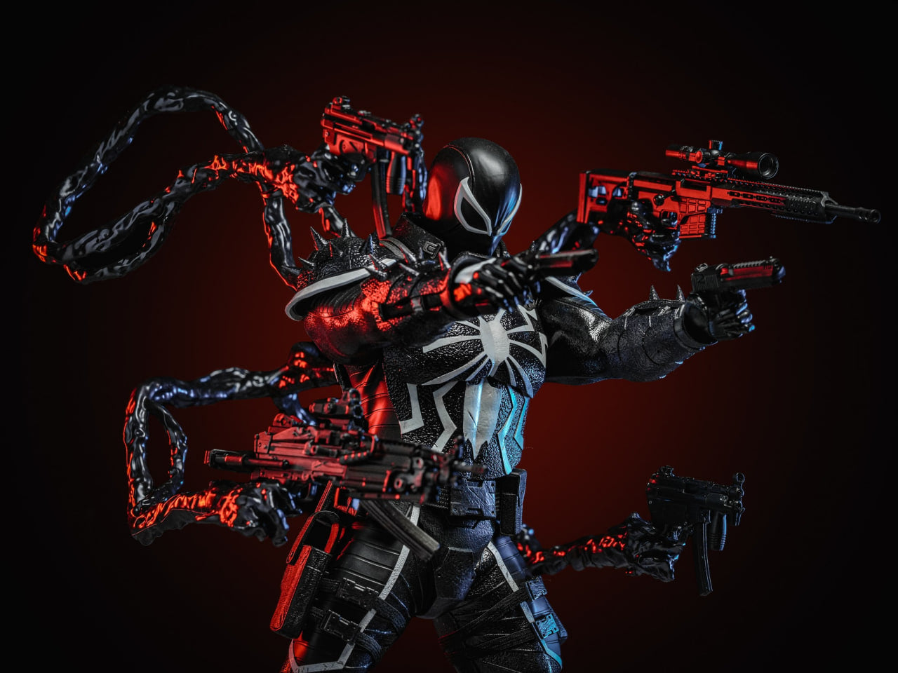 READY🔥Hot Toys CMS025 Marvel Comics 1/6th scale Agent Venom Collectible Figure