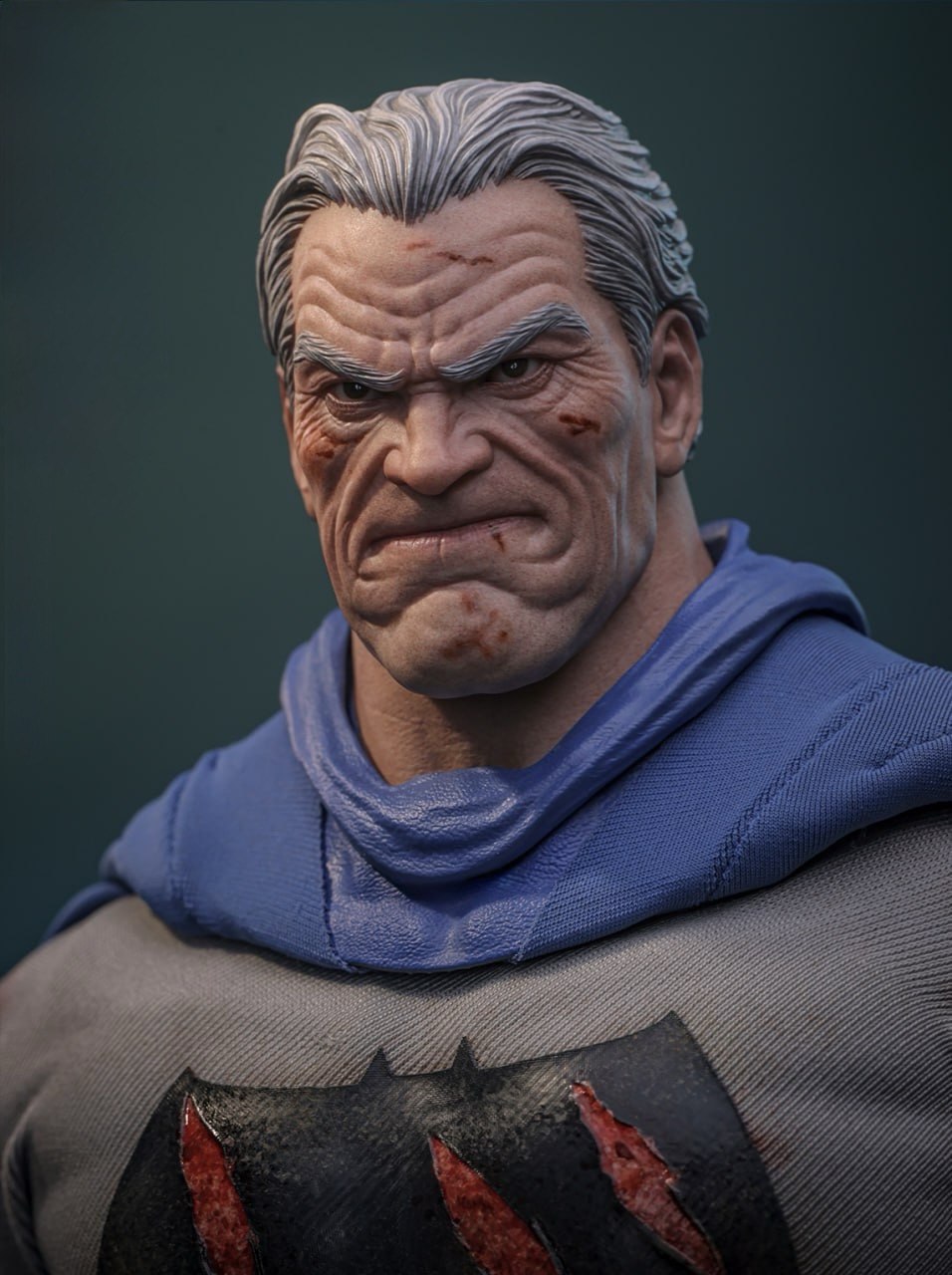 Preorder🔥Hot Toys CMS031 Batman: The Dark Knight Returns Batman (Battle Damaged) 1/6th Scale Collectible Figure
