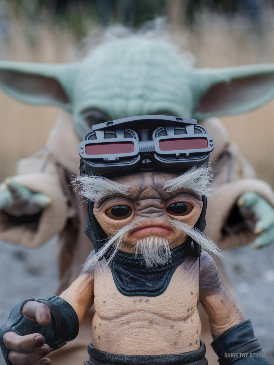 🔥Hot Toys LMS017 Star Wars: The Mandalorian & Grogu - Anzellan Droidsmith Life-Size Collectible Figure