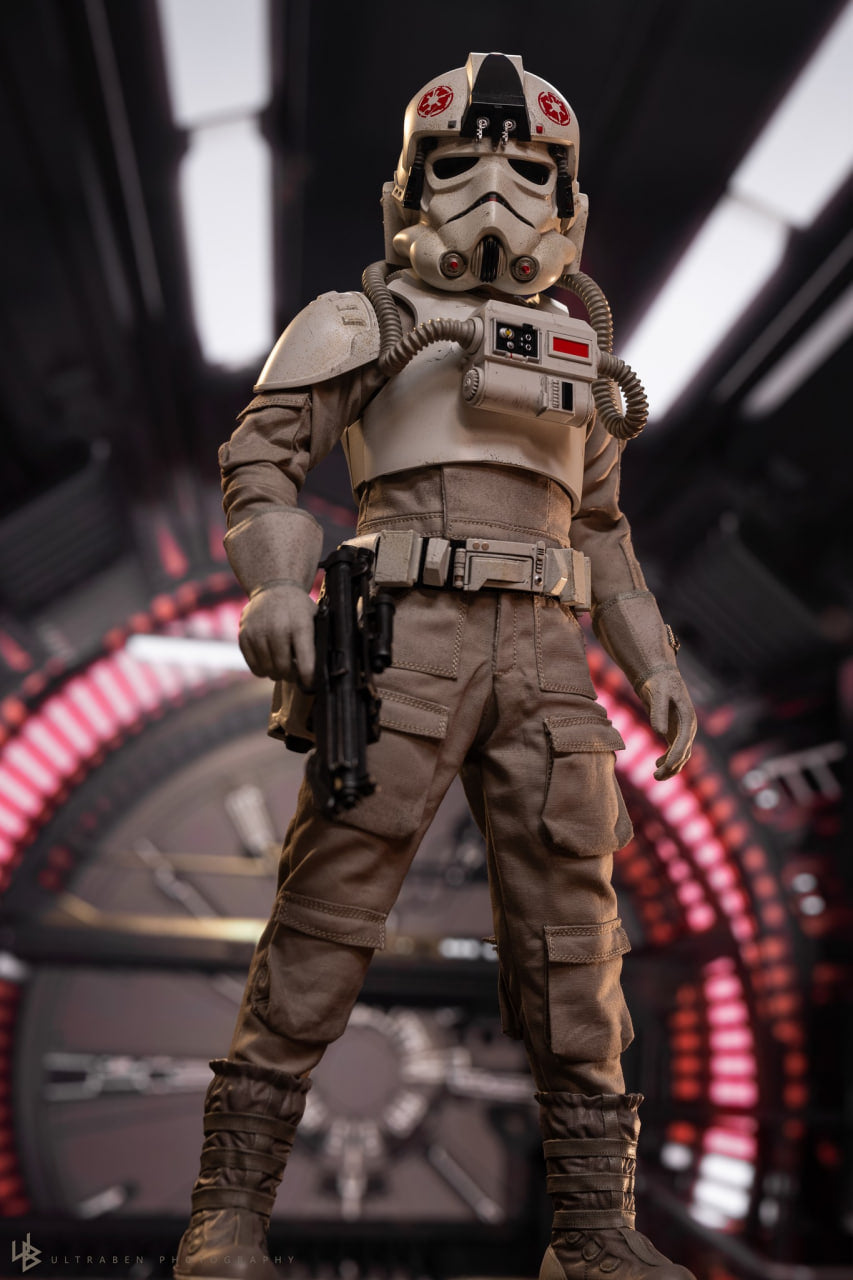READY🔥Hot Toys MMS845 Star Wars: The Mandalorian & Grogu Imperial Remnant AT-AT Driver 1/6th scale Collectible Figure