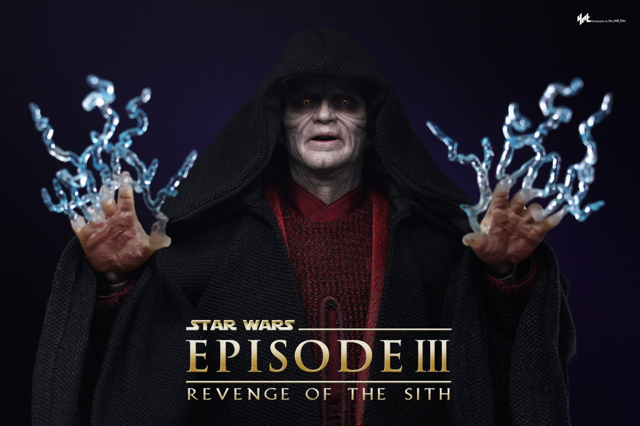 READY🔥Hot Toys MMS805 Star Wars: Episode III Revenge of the Sith 1/6 Palpatine (Darth Sidious) Collectible Figure