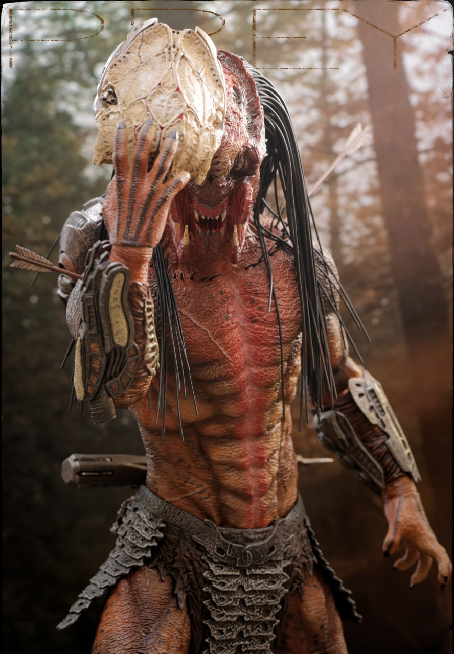 READY🔥Hot Toys TMS114 The Prey Feral Predator 1/6 Scale Collectible Figure