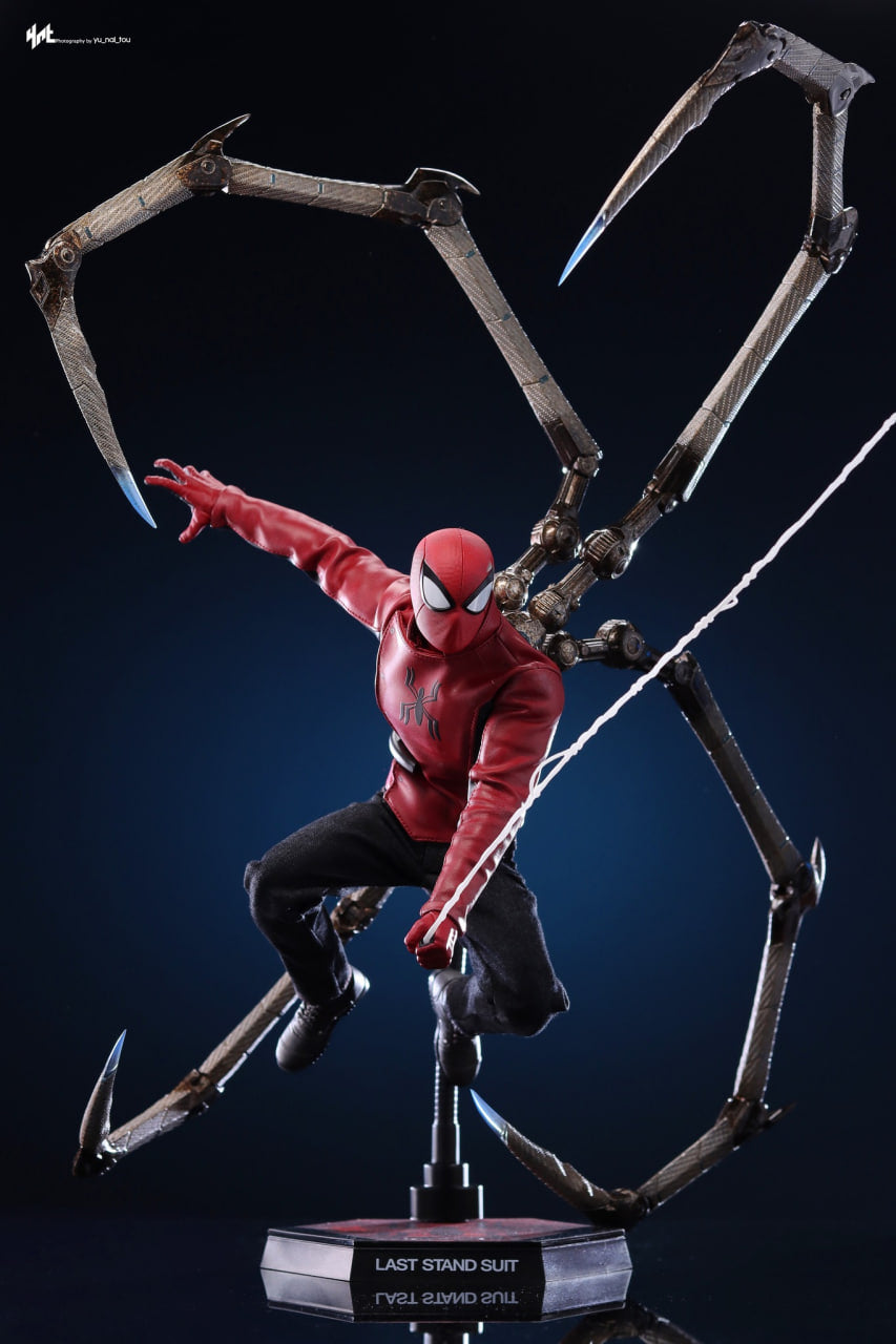 READY🔥Hot Toys VGM71 Marvel's Spider-Man 2 1/6th scale Peter Parker (Last Stand Suit) Collectible Figure [Hot Toys Exclusive]