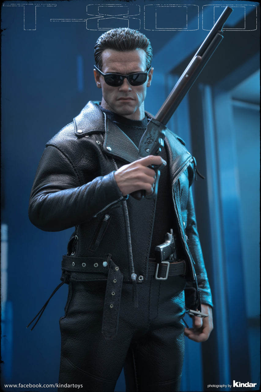 READY🔥Hot Toys MMS795 Terminator 2: Judgment Day 1/6th Scale T-800 (2.0) Collectible Figure