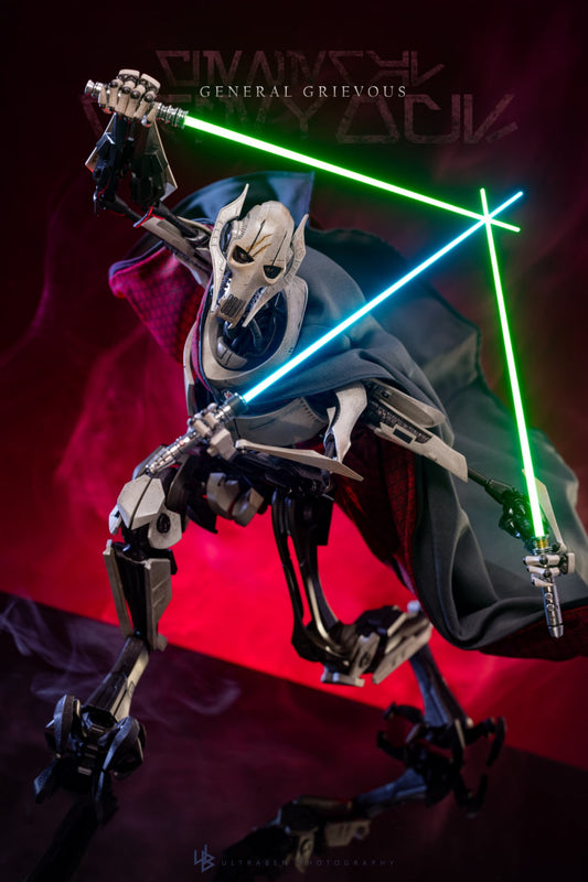 🔥Hot Toys MMS760D67B Star Wars Episode III Revenge of the Sith General Grievous 1/6 Scale Collectible Figure Special Edition