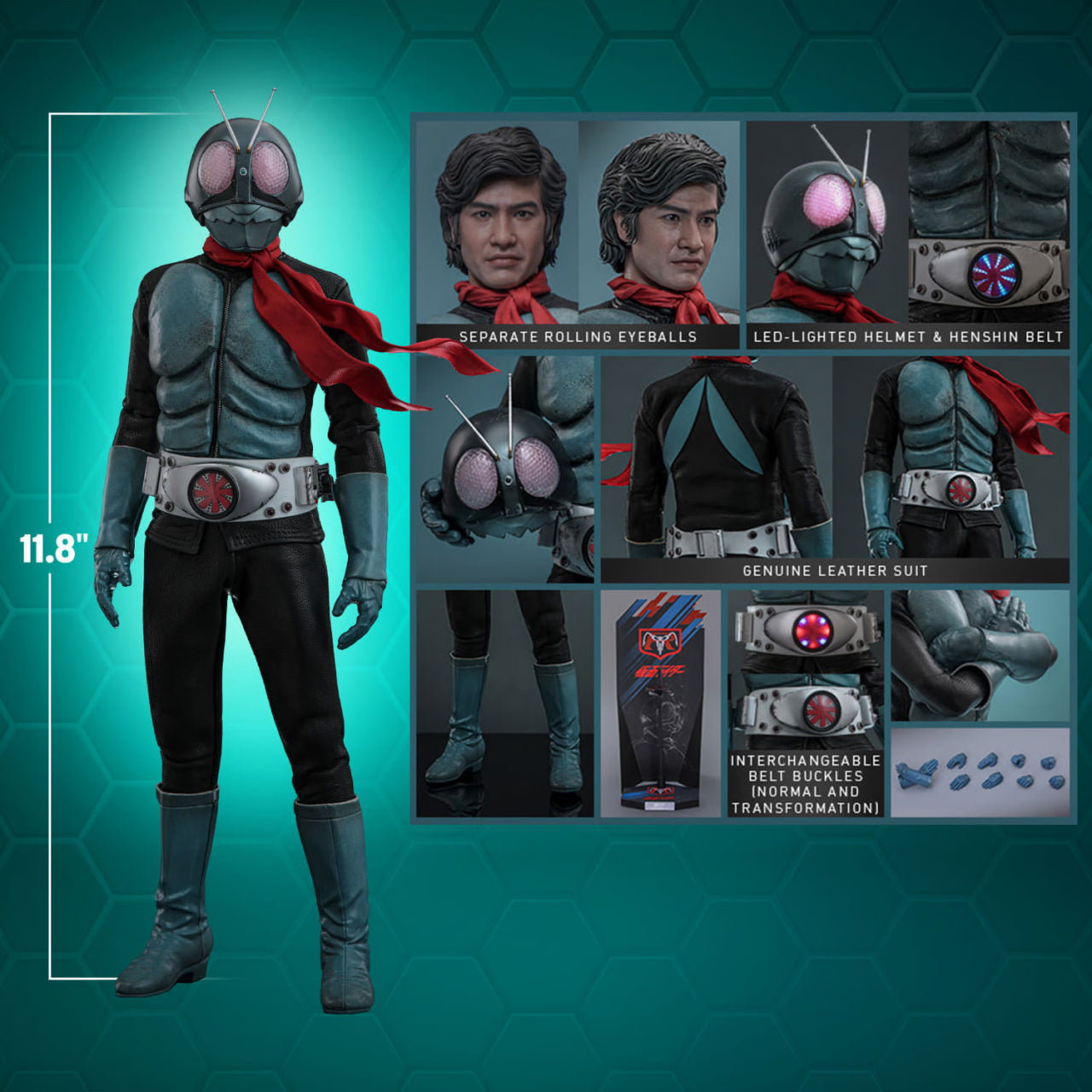 READY🔥Hot Toys TMS144 Kamen Rider Kamen Rider No.1 1/6th scale Collectible Figure