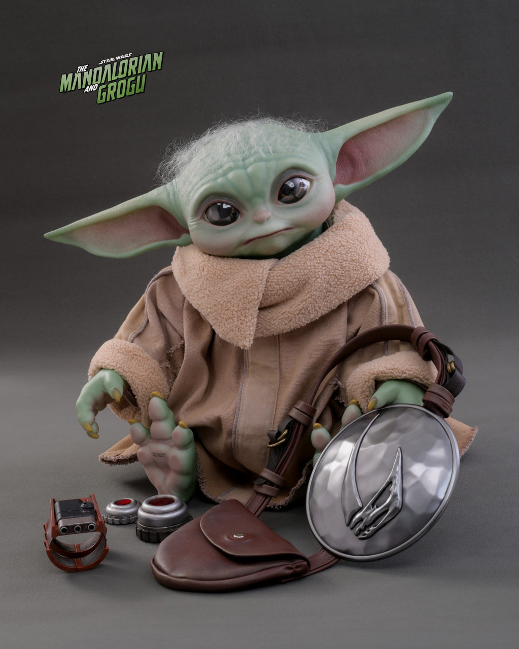 READY🔥Hot Toys LMS016 Star Wars: The Mandalorian & Grogu - Grogu Life-Size Collectible Figure