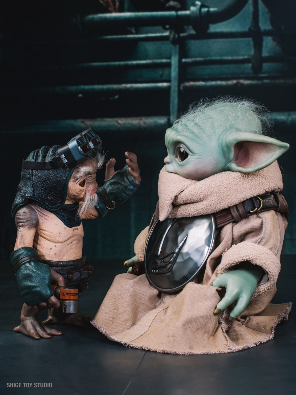 🔥Hot Toys LMS017 Star Wars: The Mandalorian & Grogu - Anzellan Droidsmith Life-Size Collectible Figure