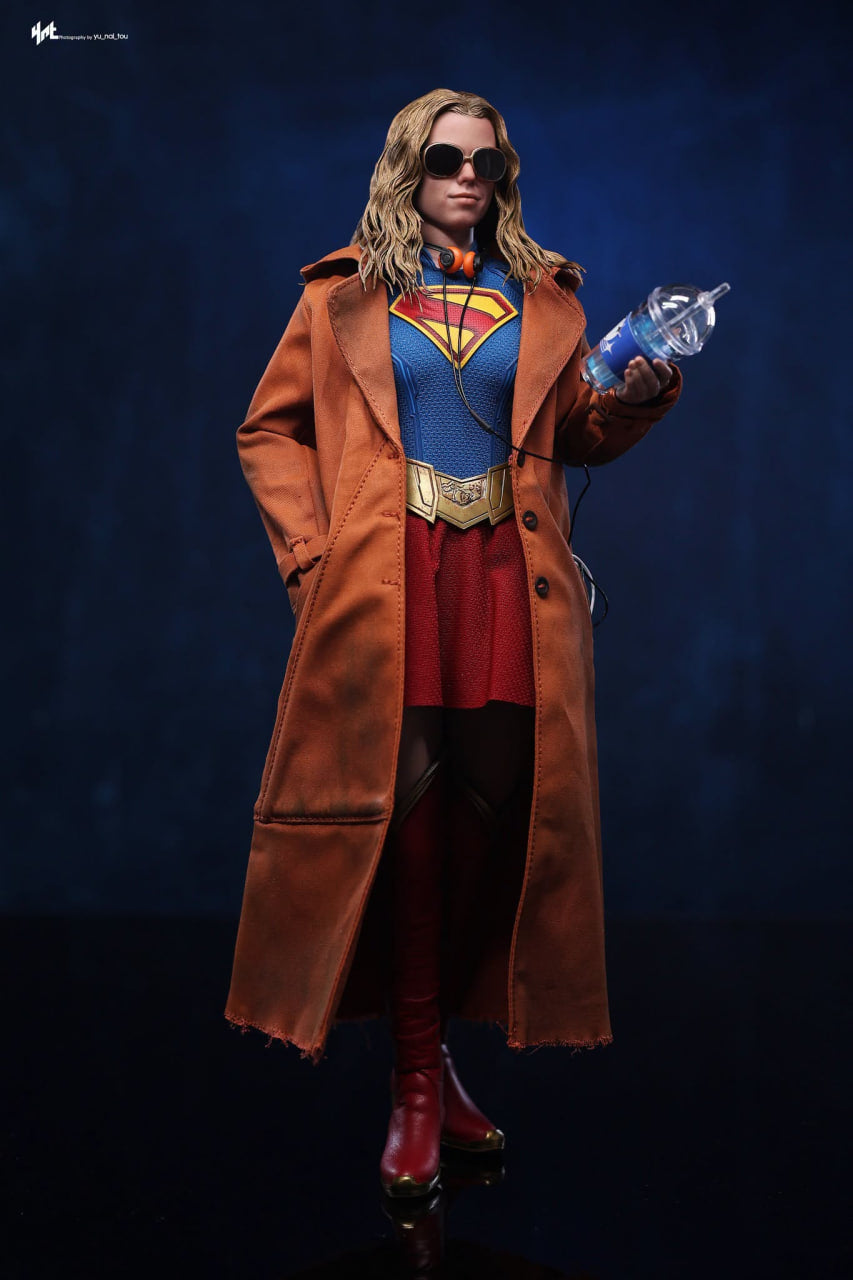 READY🔥Hot Toys MMS869 Supergirl - Supergirl & Krypto 1/6th scale Collectible Set
