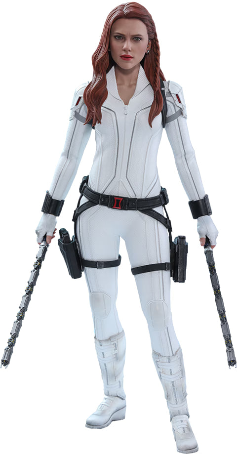 🔥Hot Toys🔥MMS601 Black Widow 1/6 Black Widow Snow Suit Version