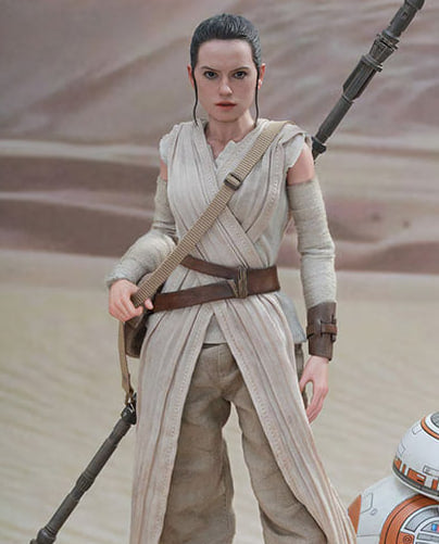 Hot Toys MMS337 STAR WARS: THE FORCE AWAKENS 1/6 REY AND BB-8