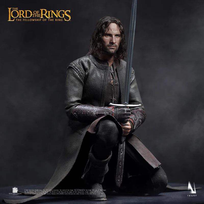 INART🔥The Lord of the Rings Aragorn Premium Rooted Hair AG-A005P1 1/6 Collectible Figure - Deluxe Version