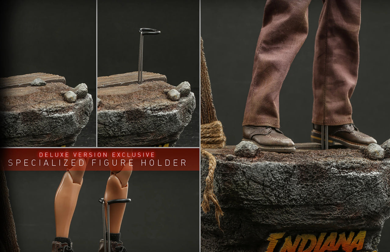 Preorder🔥Hot Toys MMS717 Indiana Jones and the Dial of Destiny – Indiana Jones 1/6 Scale Collectible Figure (Deluxe Version)