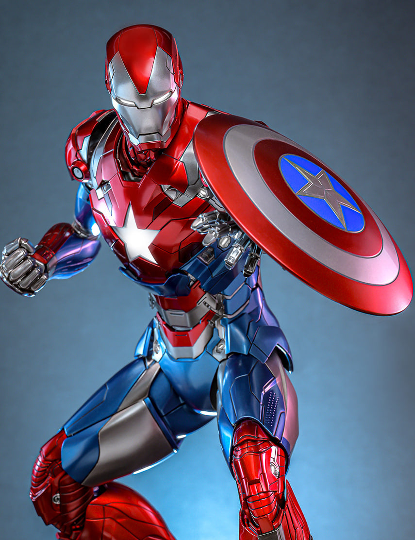 READY🔥Hot Toys CMS021D68 Iron Patriot Marvel Comics 1/6th scale Collectible Figure (Hot Toys Exclusive)