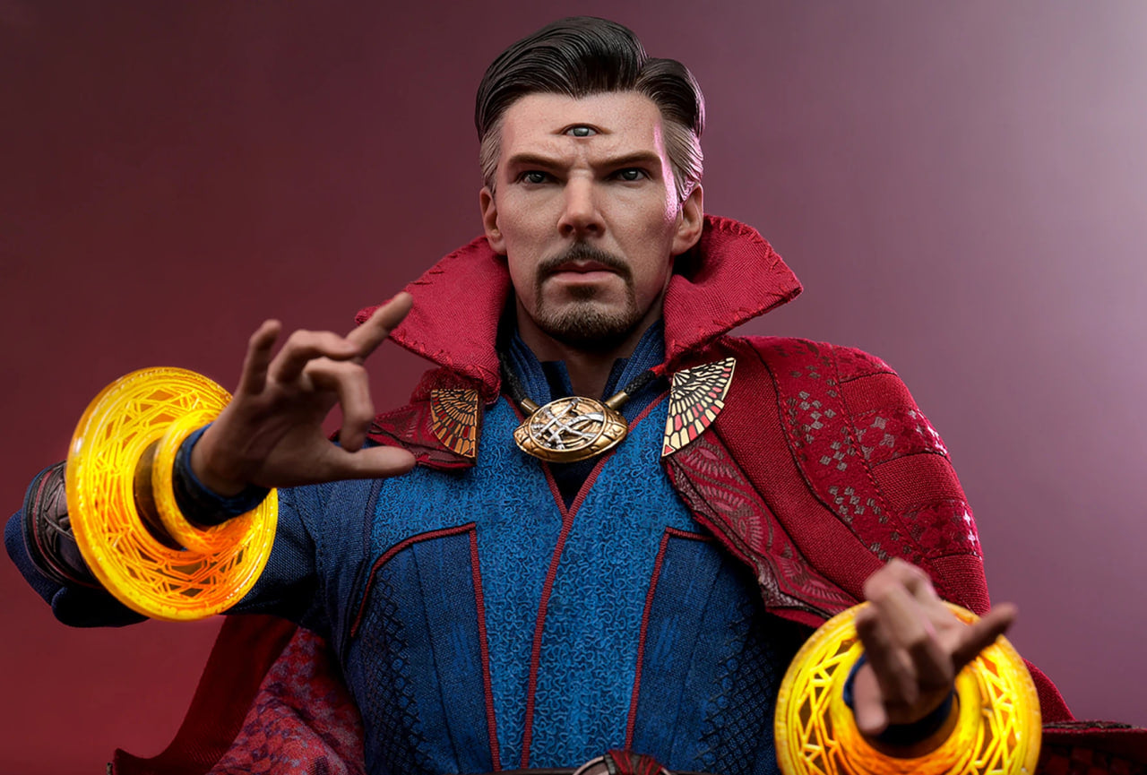 🔥Hot Toys MMS645 Dr Strange Multiverse of Madness Dr Strange 1/6 Scale Collectible Figure