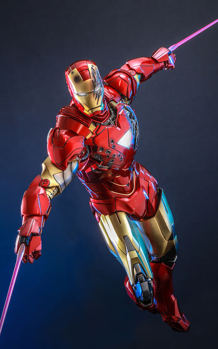 🔥Hot Toys MMS687D52 The Avengers Iron Man Mark VI (2.0) 1:6 Scale Collectible Figure