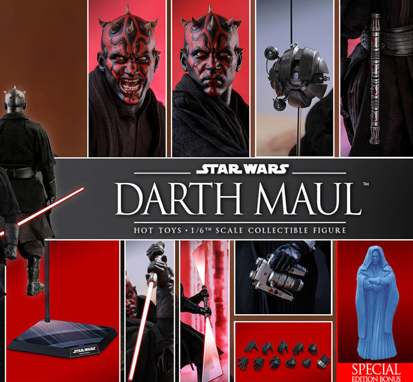 🔥Hot Toys DX16B STAR WARS 1/6 DARTH MAUL SPECIAL EDITION