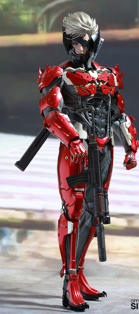 metal gear rising revengeance figure 🔥HOT TOYS VGM19 METAL GEAR RISING : REVENGEANCE 1/6 RAIDEN (INFERNO AR – ToysAssemble