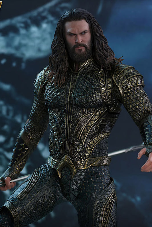 🔥Hot Toys MMS447 JUSTICE LEAGUE 1/6 AQUAMAN