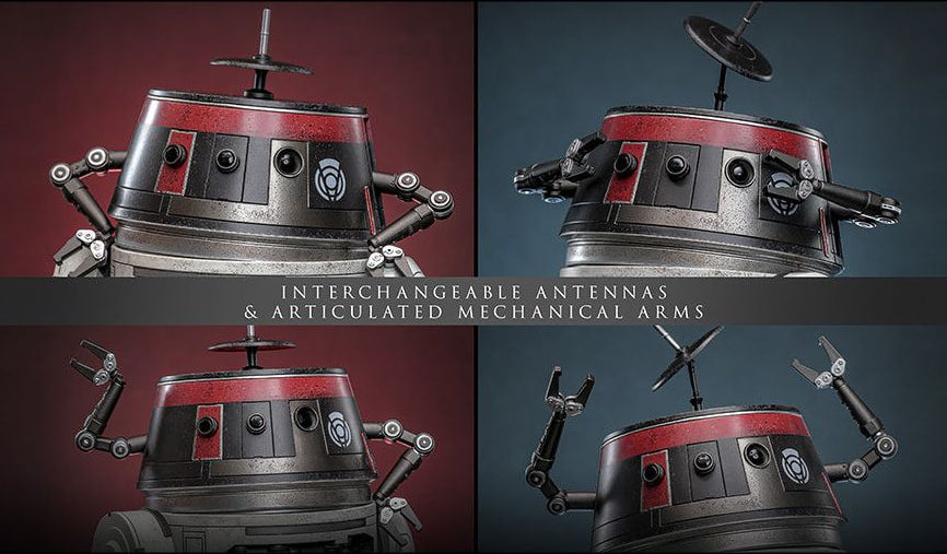🔥Hot Toys TMS152 Star Wars 1/6th scale Chopper (C1-10P) & BD-1 (Imperial Disguise) Collectible Set [Hot Toys Exclusive]