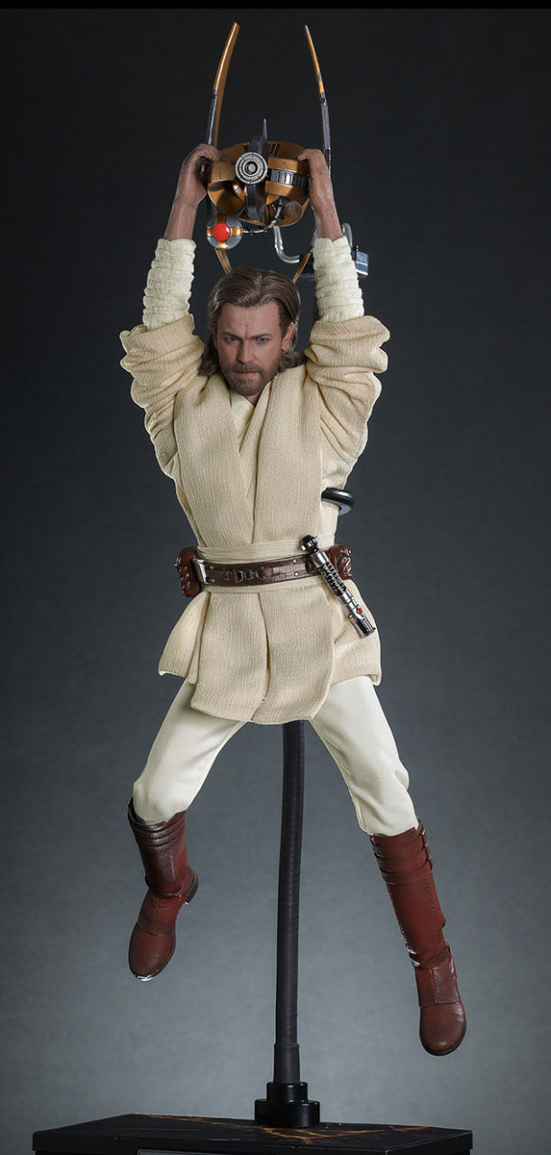Preorder🔥Hot Toys MMS809AE Star Wars: Attack Of The Clones 1/6th scale Obi-Wan Kenobi Collectible Figure (Artisan Edition) [Hot Toys Exclusive]