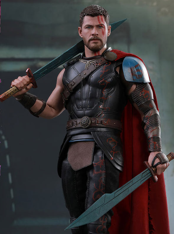 🔥Hot Toys MMS445 THOR: RAGNAROK 1/6 GLADIATOR THOR (DELUXE VERSION)
