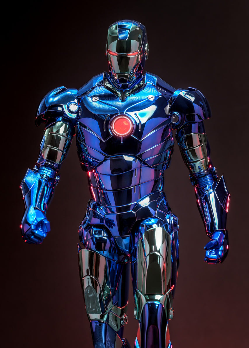 READY🔥Hot Toys MMS814D71 Iron Man 1/6th scale Iron Man Mark III (Stealth Mode Version) 2.0 Collectible Figure [Hot Toys Exclusive]