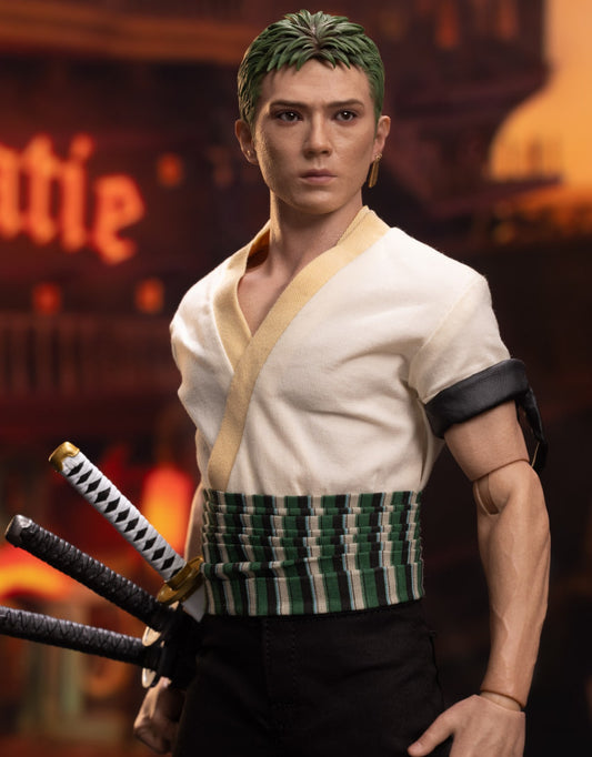 READY🔥Hot Toys TMS110 One Piece Roronoa Zoro 1/6th Scale Collectible Figure