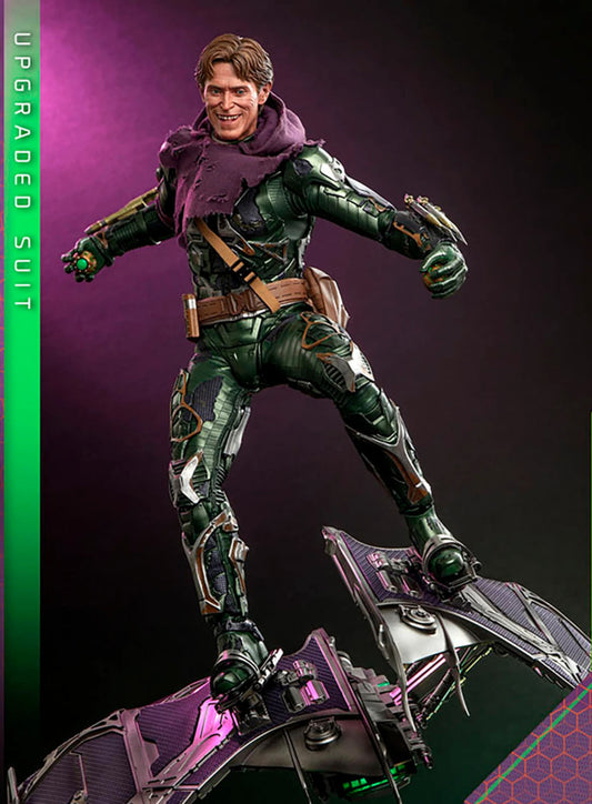 🔥Hot Toys MMS674 Spiderman No Way Home Green Goblin Upgraded Suit 1/6 Scale Collectible Figure