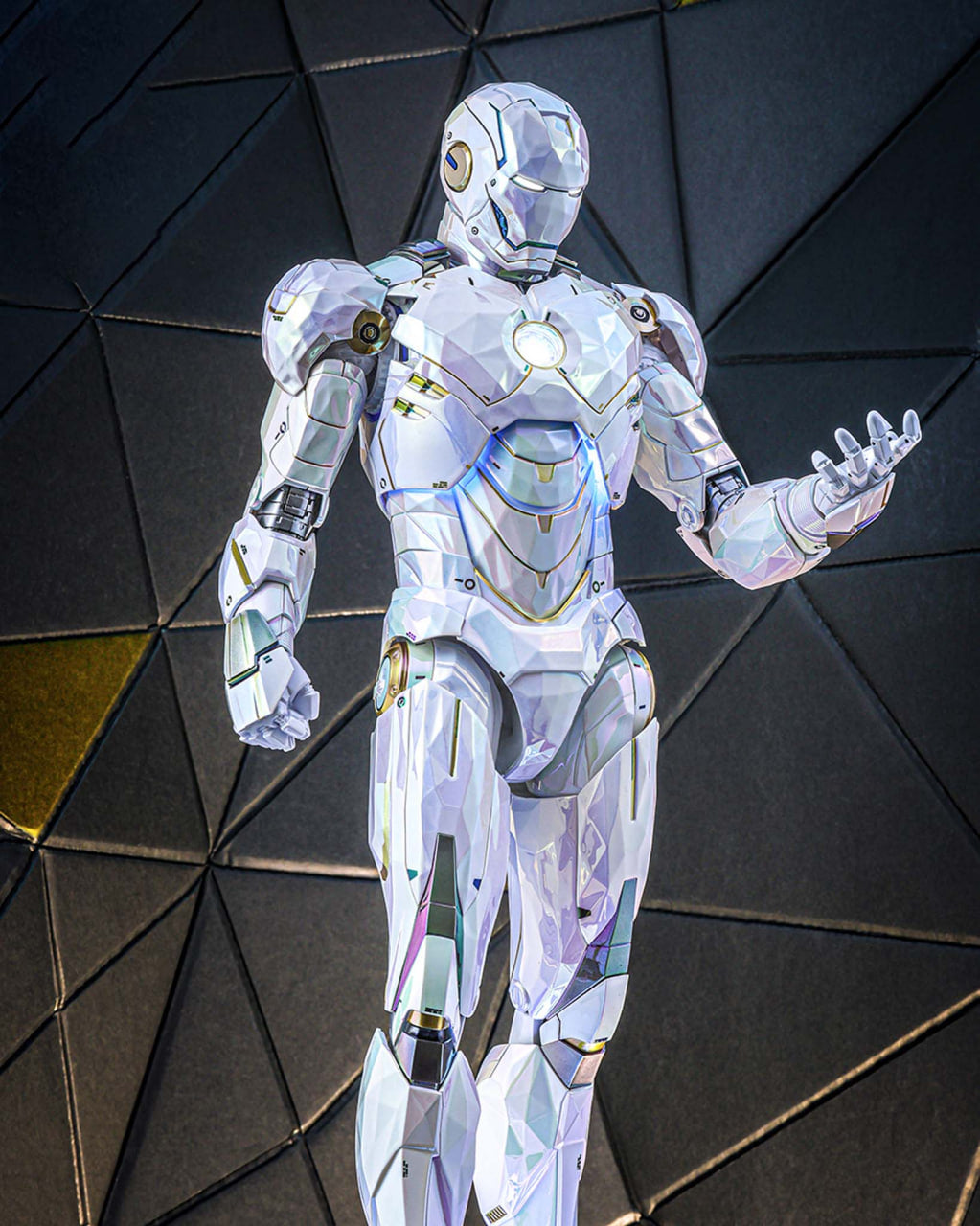 Preorder🔥Hot Toys MMS830D76 Iron Man 2 1/6th scale Iron Man Mark IV (Sub-Zero Fractal Armor) Collectible Figure [Hot Toys Exclusive]