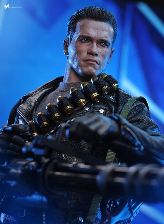 READY🔥Hot Toys MMS795 Terminator 2: Judgment Day 1/6th Scale T-800 (2.0) Collectible Figure